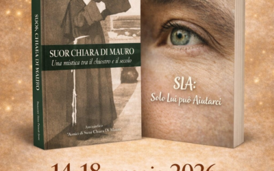 Salone Internazionale del Libro di Torino – Marilena Mangiafico presenta “Suor Chiara Di Mauro. Una mistica tra il chiostro e il secolo” e Salvatore Bisicchia “SLA: Solo Lui può Aiutarci”