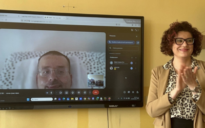All’Arangio Ruiz gli studenti dialogano con Salvatore Bisicchia attraverso il puntatore oculare: Una lezione di vita tra coraggio, fragilità e speranza