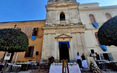 La chiesa di Maria SS Ausiliatrice a Canicattini Bagni