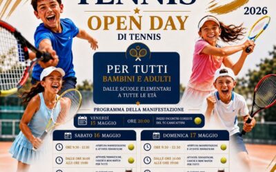 Al via l’Open Day “Smash Tennis 3”. Canicattini Bagni capitale dello sport inclusivo