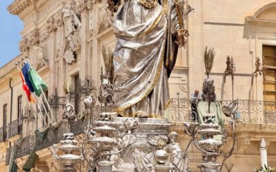 Il simulacro argenteo di Santa Lucia del Rizzo, “la più bell’opera che sia in Italia”