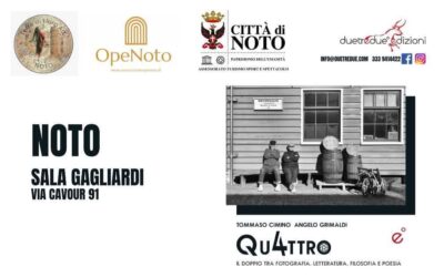 A Noto la presentazione di “QU4TTRo”. Un viaggio tra fotografia, letteratura e filosofia