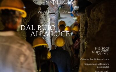 “Dal Buio alla Luce”. Alla scoperta sensoriale delle Catacombe di Santa Lucia