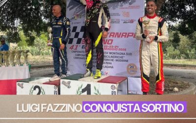 Luigi Fazzino re di Sortino. Il pilota melillese trionfa nella Cronoscalata