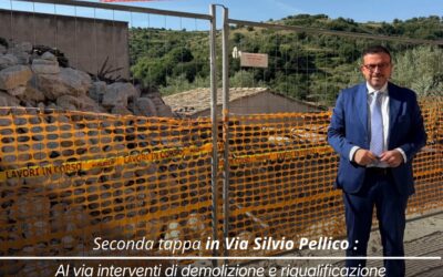 A Melilli riqualificazione di via Silvio Pellico. Parte la seconda tappa dei lavori