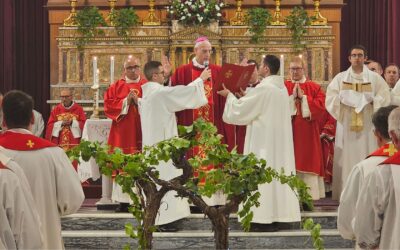 Veglia di Pentecoste ad Acireale. Raspanti: “Solo nello Spirito nasce una pace disarmata”