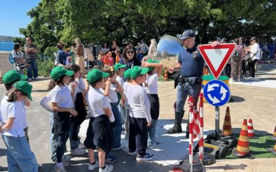 ICARO 2026. Migliaia di bambini in Ortigia per la festa della sicurezza stradale promossa dalla Polizia Stradale di Siracusa