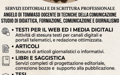 Lo Studio Professionale di Angelo Di Tommaso al Servizio della Comunicazione | Redazione di testi