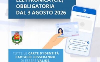 Carta d’Identità Elettronica. Aperture straordinarie dell’Anagrafe a Priolo Gargallo
