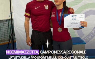 Noemi Mazzotta campionessa regionale juniores di karate. Ora l’ibiettivo sono gli Italiani di Ostia
