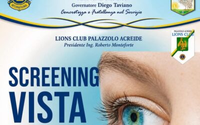 Screening oculistico gratuito a Buccheri con i Lions Club
