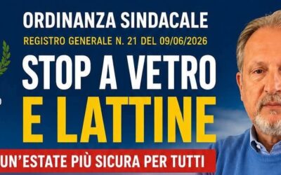 Pachino | Al via il divieto di vetro e lattine per l’estate 2026