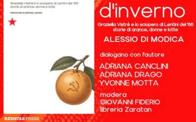 Alessio Di Modica presenta “Sole d’inverno” | Memoria e diritti nello sciopero di Lentini del 1966