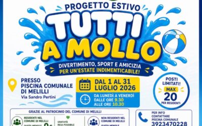 Piscina Comunale di Melilli | A Luglio torna l’appuntamento “Tutti a Mollo”