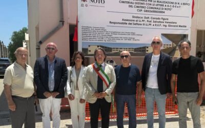 Noto | Sbloccati i lavori al cimitero. Al via il cantiere per i nuovi loculi