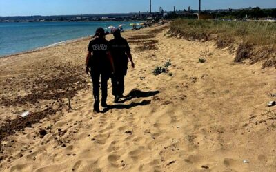 Marina di Priolo | Controlli e sanzioni contro l’abbandono dei rifiuti sul litorale