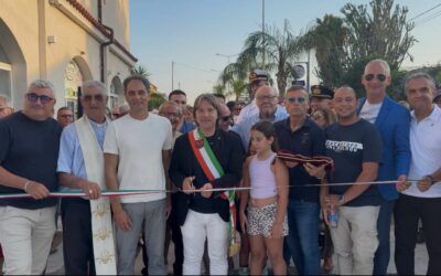 Noto | Restituita alla città la rinnovata Piazza della Colonia