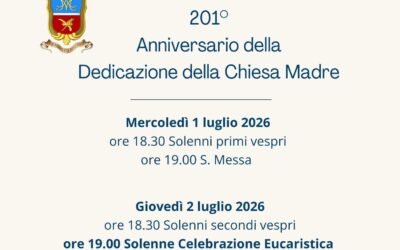 Floridia in festa | La Chiesa Madre celebra il 201° anniversario
