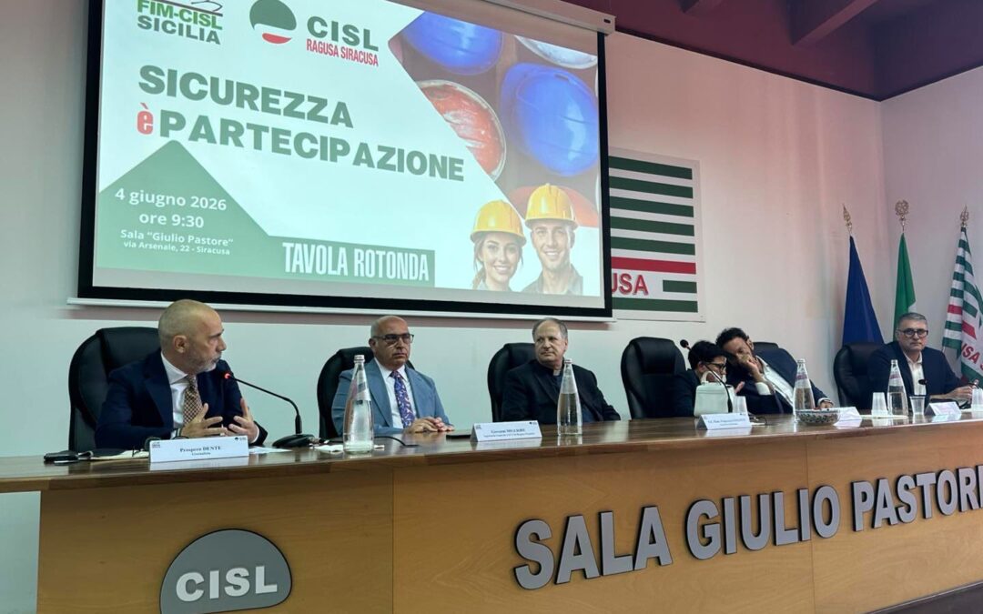 Sicurezza nei luoghi di lavoro. Sicilia verso il Protocollo condiviso