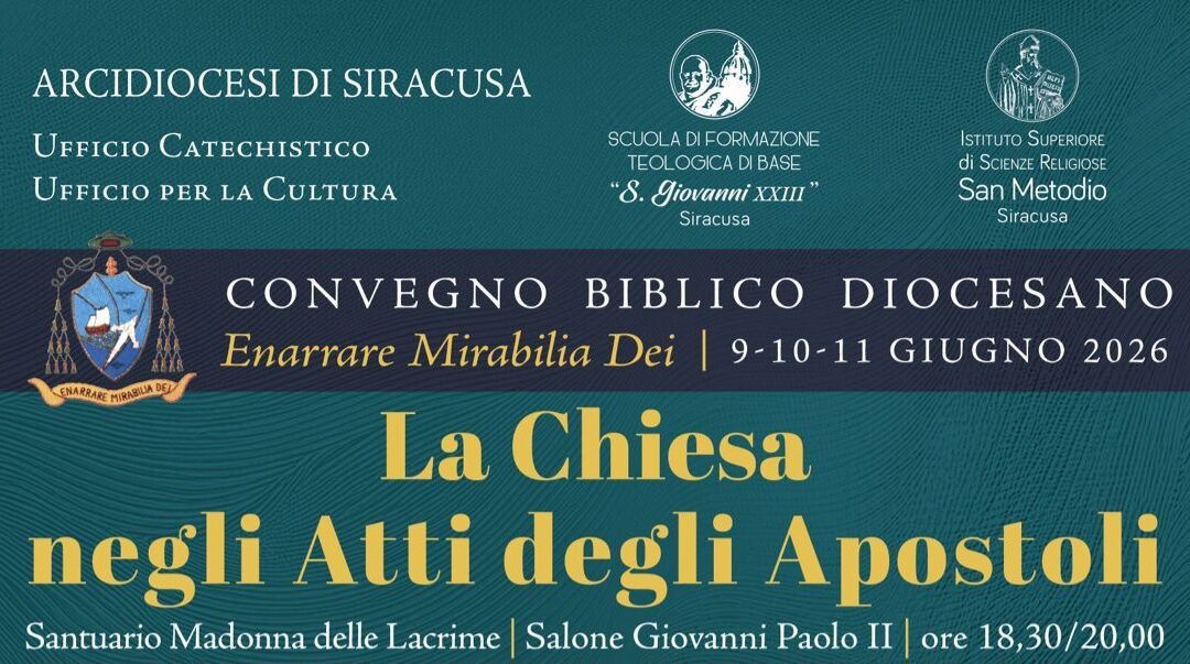“Enarrare Mirabilia Dei”, il Convegno Biblico Diocesano dedicato all’eredità spirituale di Mons. Giuseppe Costanzo