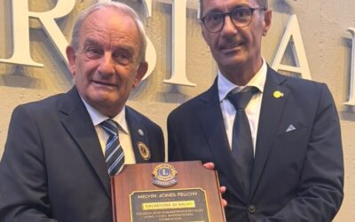Il giornalista Salvatore Di Salvo riceve il prestigioso Melvin Jones Fellow a Enna