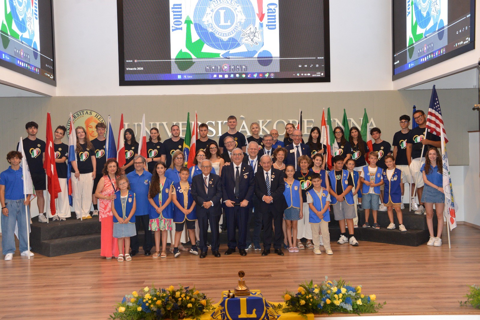 Enna Convention di apertura anno sociale 2026 2027 Distretto Lions 108Yb Sicilia