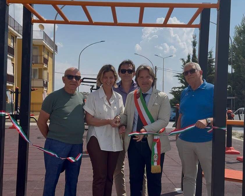 Noto | Inaugurata la nuova area fitness di via Sonnino