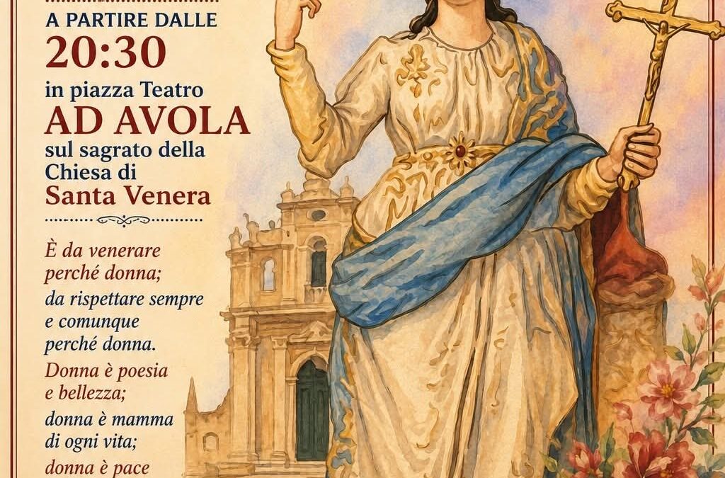 “Veneranda est” | Ad Avola un evento dedicato alla dignità della donna