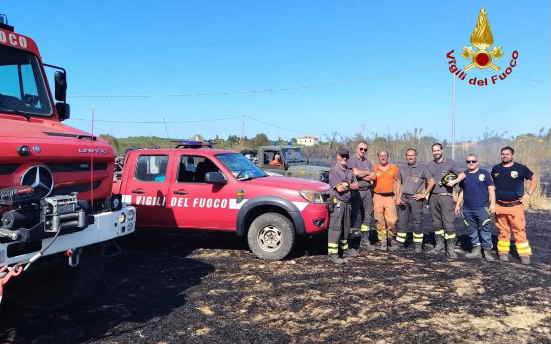 Incendio in contrada Maccari a Noto | Distrutti 5 ettari di vegetazione