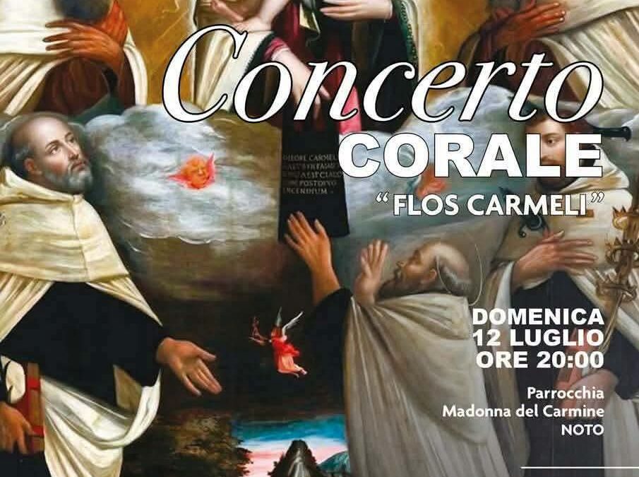 Note di fede a Noto | “Flos Carmeli” alla Madonna del Carmine
