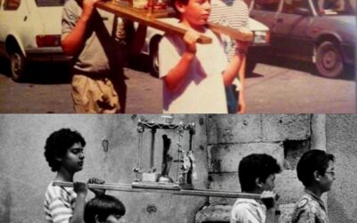 I piccoli “sansebastianesi” portano in spalla la “varetta” | A Palazzolo Acreide si avvicina la festa di San Sebastiano