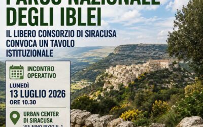 Parco Nazionale degli Iblei | Il Libero Consorzio di Siracusa convoca un tavolo istituzionale