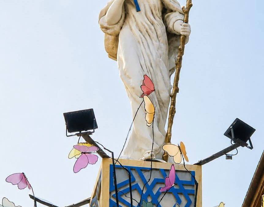 Svelata la nuova statua per il 402esimo Festino di Santa Rosalia a Palermo | È la “Rosa dell’Eden”