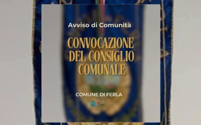 A Ferla Consiglio Comunale in seduta mista | Oggi il dibattito su bilancio e nuove prospettive per il territorio
