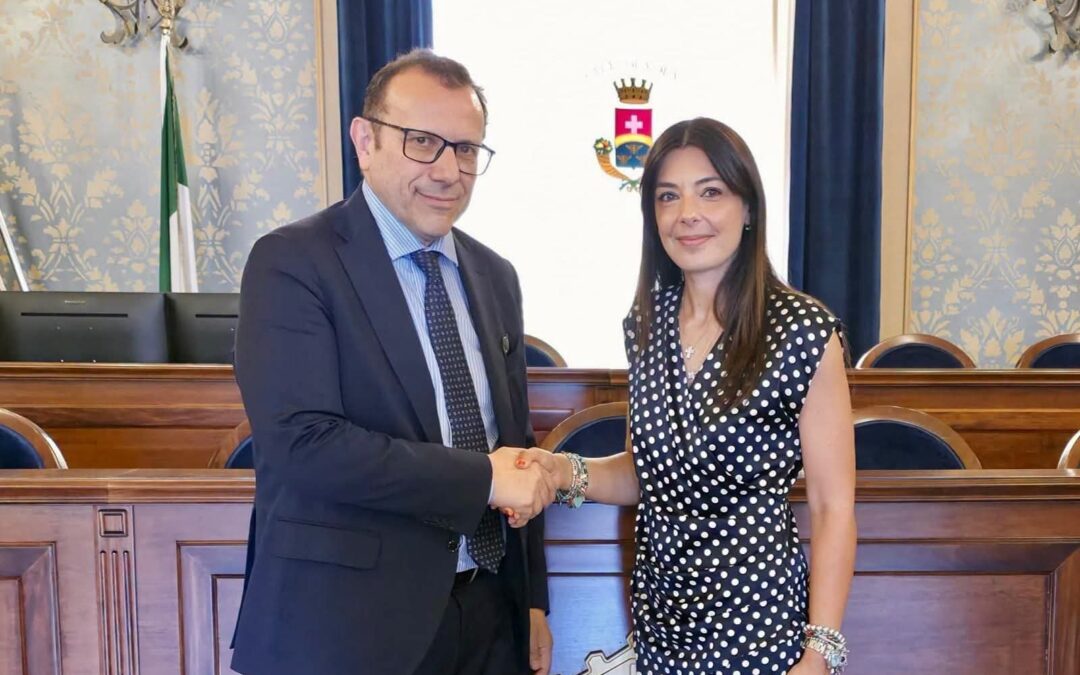 Avola | Il sindaco accoglie il nuovo Questore di Siracusa a Palazzo di Città