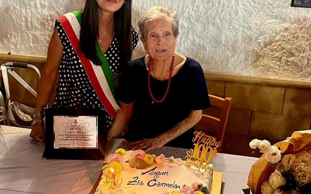 Carmela Galfo festeggia 100 anni | Gli auguri della comunità di Avola
