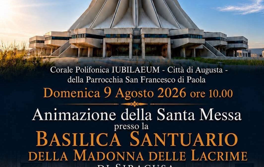 La Corale Jubilæum su Canale 5 | In diretta dalla Basilica della Madonna delle Lacrime