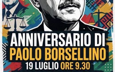 Augusta | Ai Murales della Legalità la cerimonia in ricordo di Paolo Borsellino