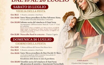 Carlentini in festa | Sant’Anna tra fede, musica e tradizione