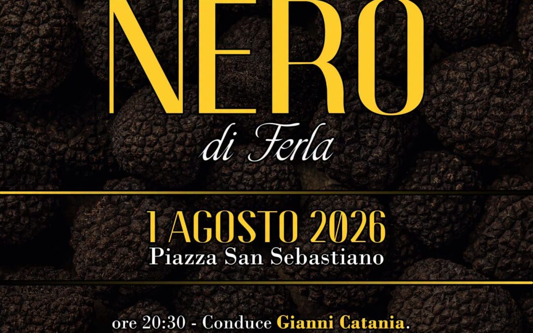 Ritorna la Festa del Tartufo Nero di Ferla | Al via la XIII edizione