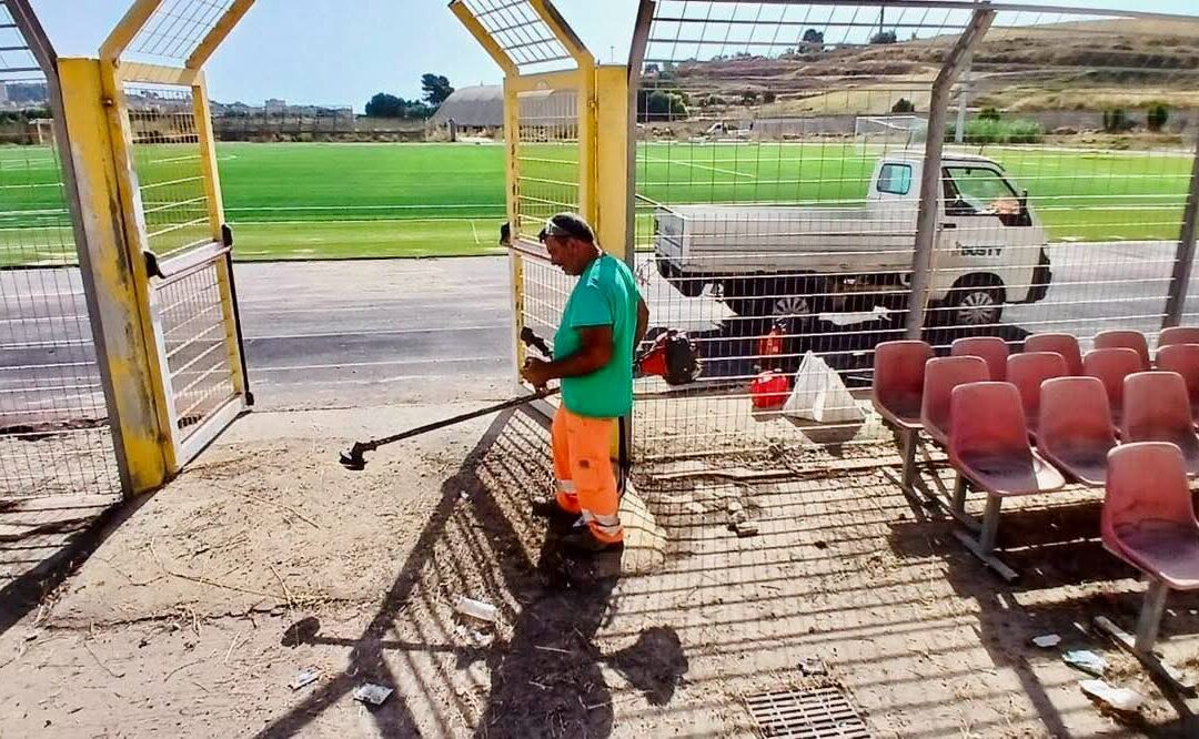Stadio “Peppino Rizza”, ultimi lavori prima dell’inaugurazione | Il conto alla rovescia è iniziato