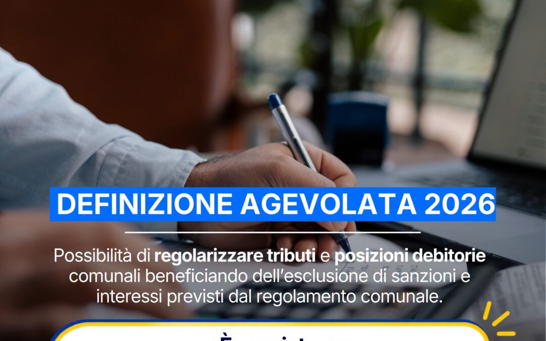 Definizione Agevolata 2026 | Proroga al 30 Settembre per i Tributi comunali di Melilli