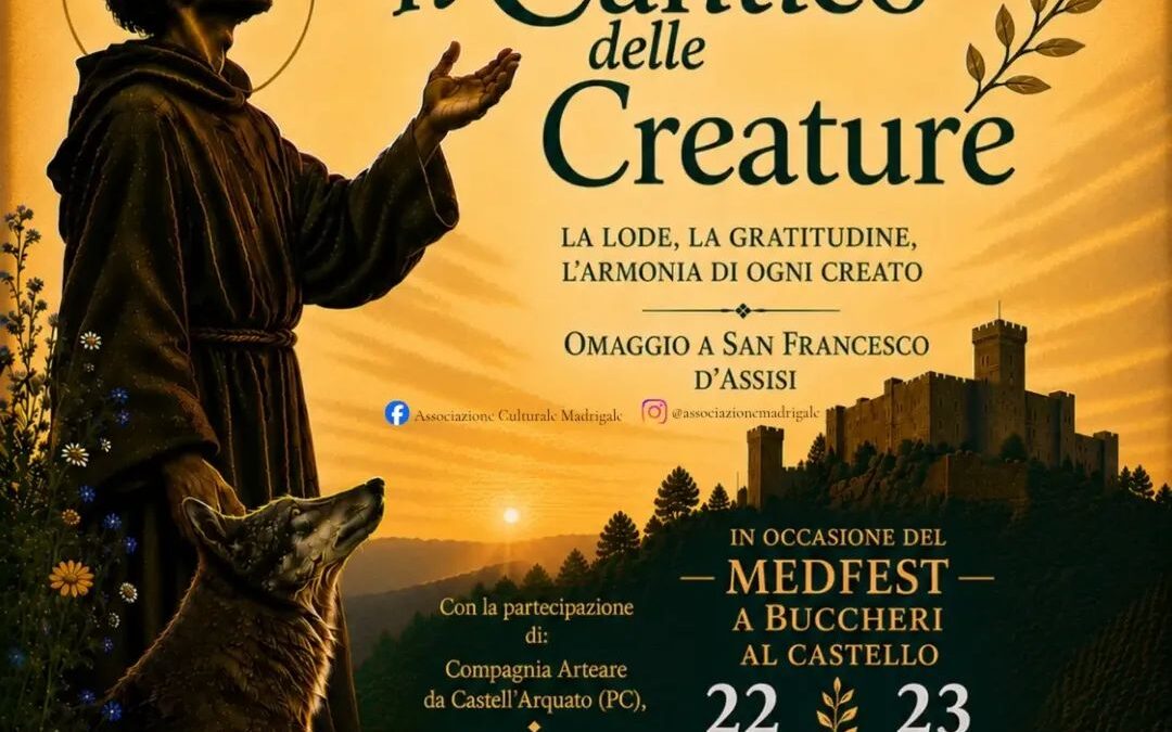 Il Cantico delle Creature al MedFest | A Buccheri un omaggio a San Francesco per gli 800 anni dalla morte