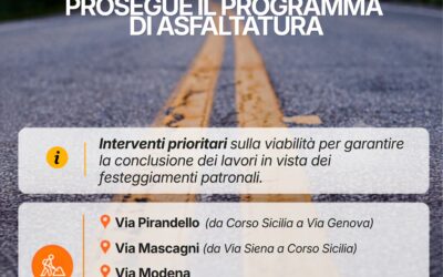 Città Giardino | Al via l’asfaltatura di cinque strade