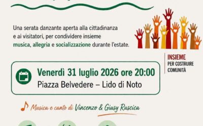 EstAuser 2026 – A Lido di Noto la Festa del Volontariato tra musica e socializzazione