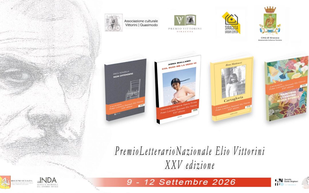Premio Vittorini al traguardo dei primi verdetti: tre finalisti e riconoscimento a Rubbettino