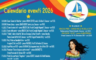 Siracusa Pride 2026 | Cambia la location del gran finale: Star Show e DJ set al Klubb Emerald