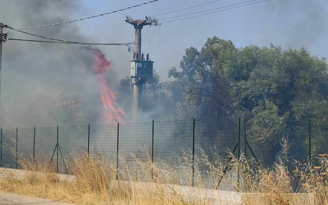 Incendio a Tivoli, nella zona sud di Siracusa | Paura tra i residenti: una sola autobotte in azione