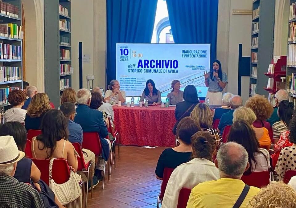 L’Archivio Storico Comunale di Avola riapre al pubblico | Un patrimonio torna a vivere