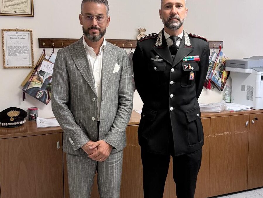 UniCredit, Renato Mancini in visita al Comando Provinciale dei Carabinieri di Siracusa